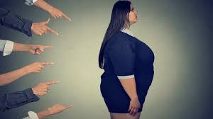 Fat women pointed out by society
