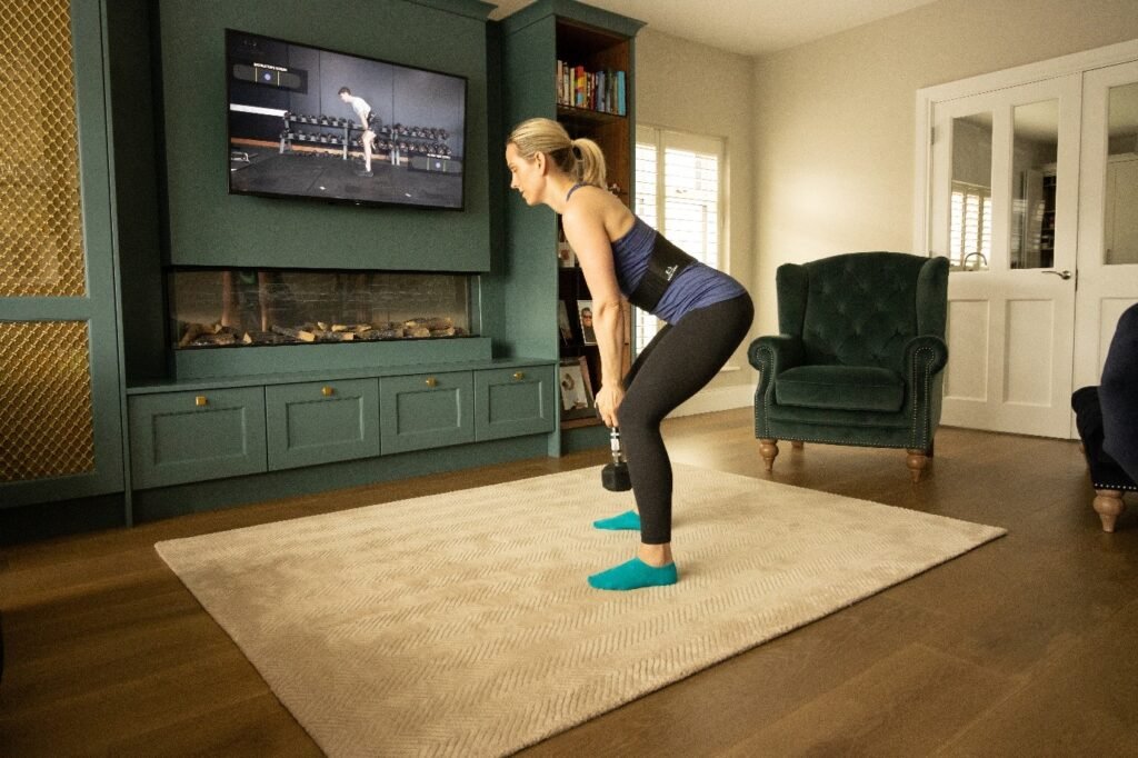 Lifting Technique with BackAware Belt to improve back pain